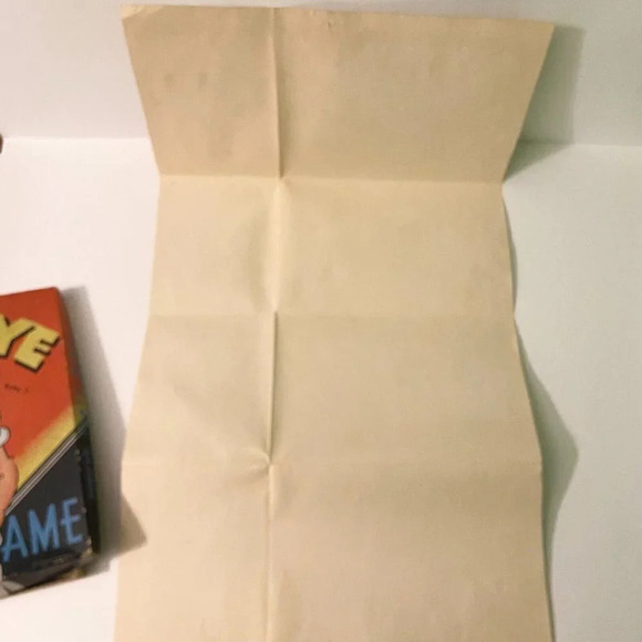 Vintage 1937 Popeye Party Game Where My Pipe Pin  The Sailor Whitman Game - Picture 10 of 16